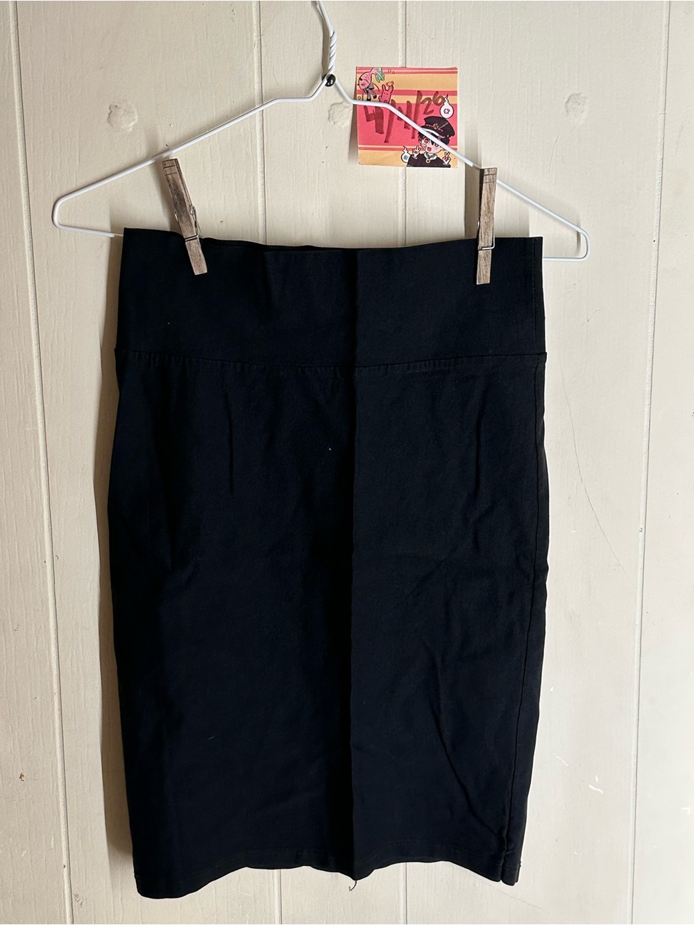 Black Pencil Skirt - Sleek Women's Office Skirt